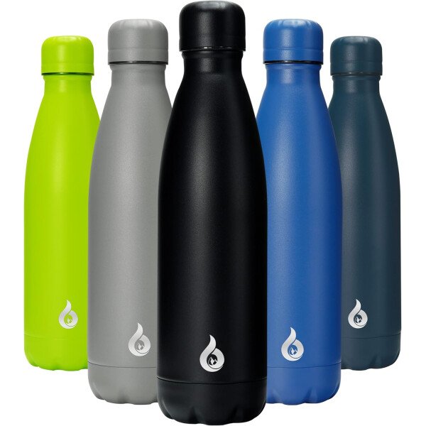 BJPKPK Botella de agua aislada de 12 onzas Samll de acero inoxidable, reutilizable, termo metálico que mantiene el frío y el calor, naranja atardecer - Image 357