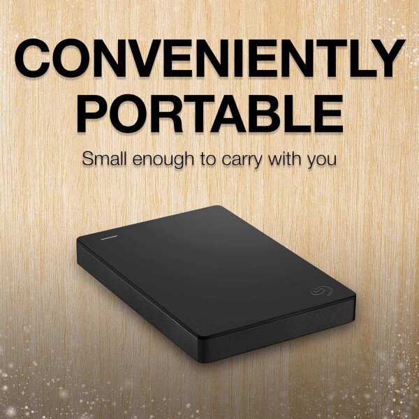 Unidad de disco duro externo portátil Seagate de 2 TB con puerto USB 3.0 para PC, Mac, PlayStation y Xbox además de 1 año de Rescue Service - Imagen 2