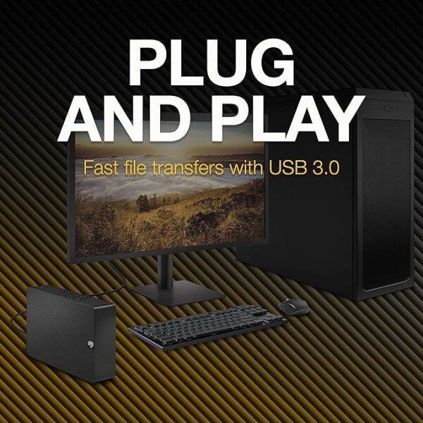 Unidad de disco duro externo portátil Seagate de 2 TB con puerto USB 3.0 para PC, Mac, PlayStation y Xbox además de 1 año de Rescue Service - Imagen 65