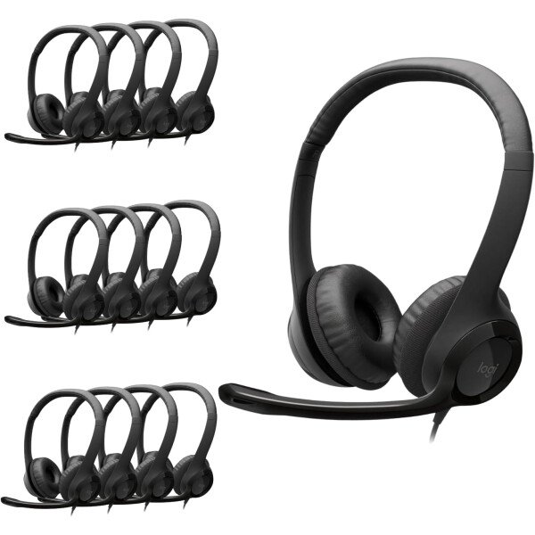 Auricular USB H390 ClearChat Comfort de Logitech., Negro talla única - Imagen 30