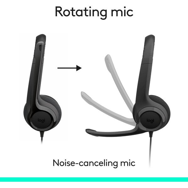 Auricular USB H390 ClearChat Comfort de Logitech., Negro talla única - Imagen 33