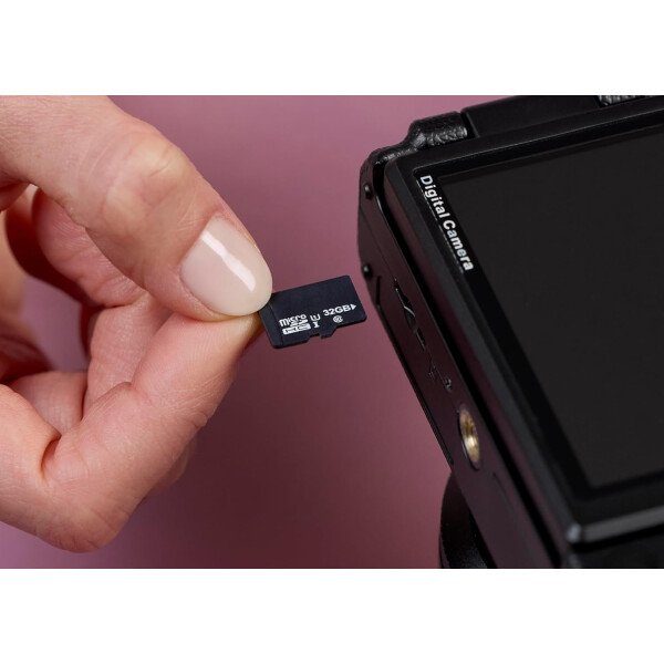 Amazon Basics Micro SDXC Memory Card with Full Size Adapter, A2, U3, Read Speed up to 100 MB/s, 128 GB, Black - Imagen 39
