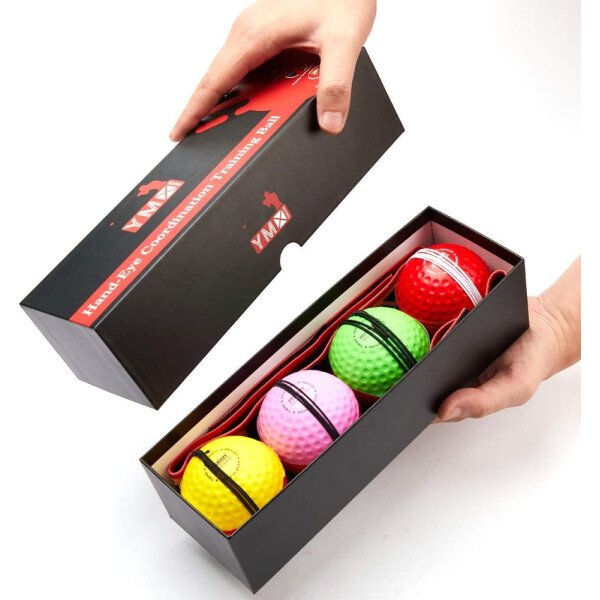 Ultimate Reflex Ball Set – 4 React Reflex Ball Plus 2 diademas ajustables, ideal para reflejos, sincronización, precisión, enfoque y coordinación ojo-mano para boxeo, MMA y Krav Mega - Imagen 3