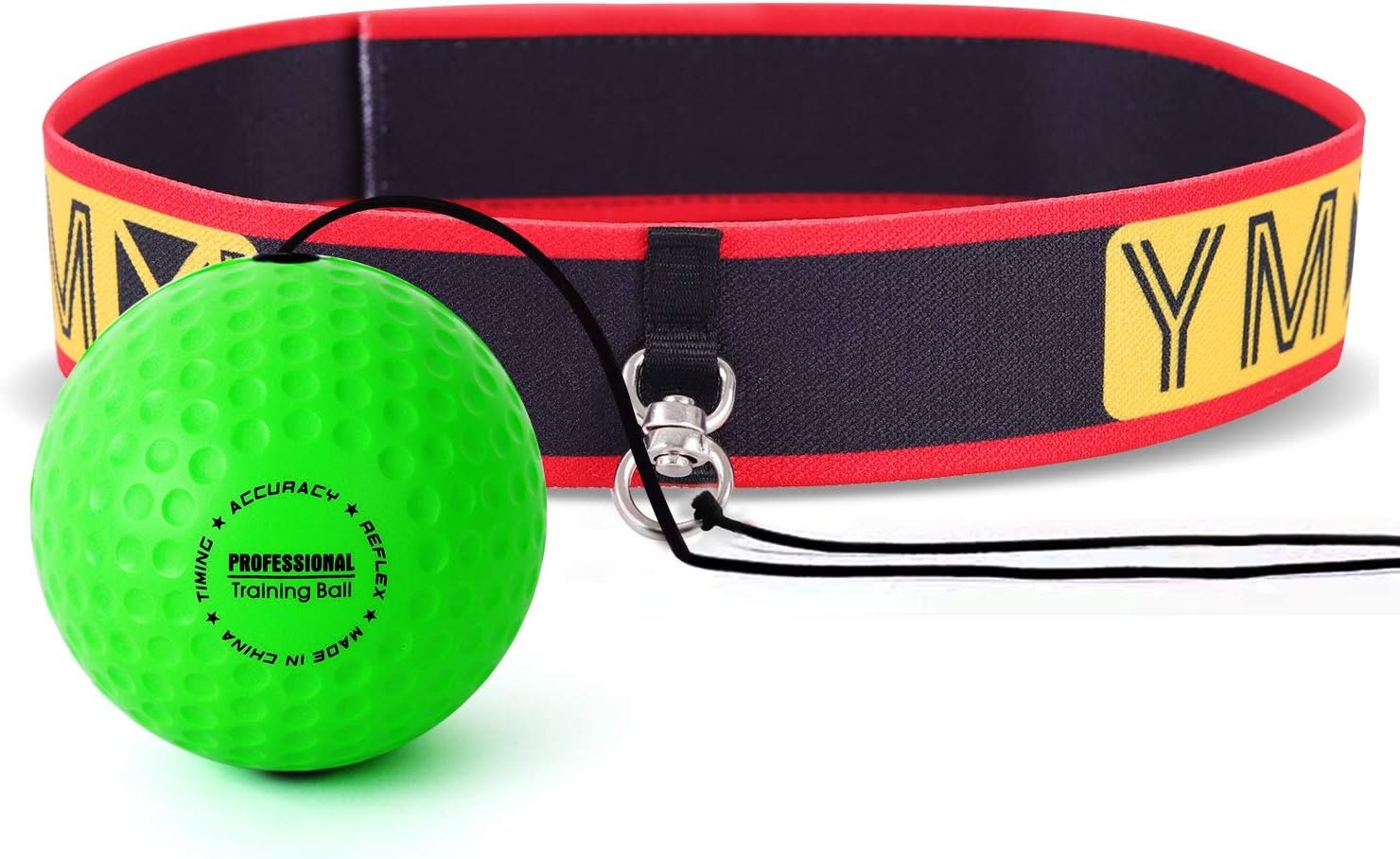 Ultimate Reflex Ball Set – 4 React Reflex Ball Plus 2 diademas ajustables, ideal para reflejos, sincronización, precisión, enfoque y coordinación ojo-mano para boxeo, MMA y Krav Mega - Imagen 7