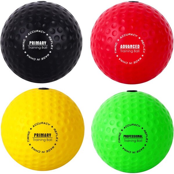 Ultimate Reflex Ball Set – 4 React Reflex Ball Plus 2 diademas ajustables, ideal para reflejos, sincronización, precisión, enfoque y coordinación ojo-mano para boxeo, MMA y Krav Mega - Imagen 9