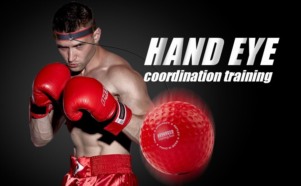 Pelota de entrenamiento de coordinación de ojos y manos
