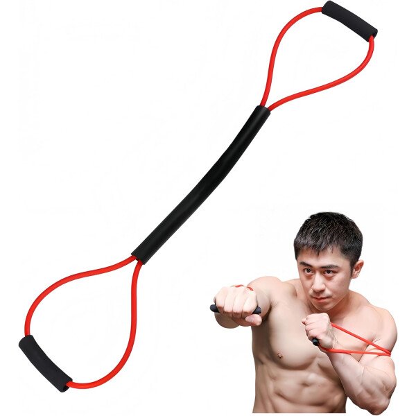 Bandas de resistencia de boxeo premium para velocidad, fuerza, ideales para luchadores, atletas y entusiastas del fitness para mejorar las técnicas de combate y el entrenamiento en casa
