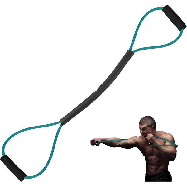 Bandas de resistencia de boxeo para entrenamiento de fuerza explosiva y velocidad: mejora tus habilidades de boxeo en cualquier lugar, en cualquier momento - Imagen 7