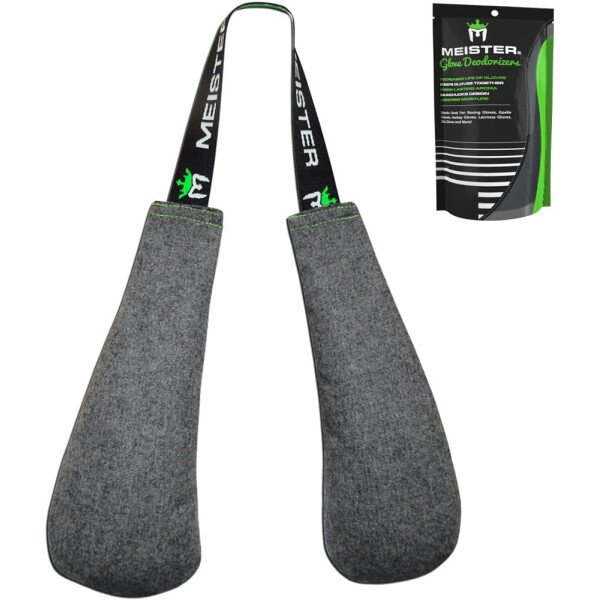 Meister Guante deodorizers para guantes de boxeo y la todos los deportes – Absorbe Stink y hojas Fresh, Gris