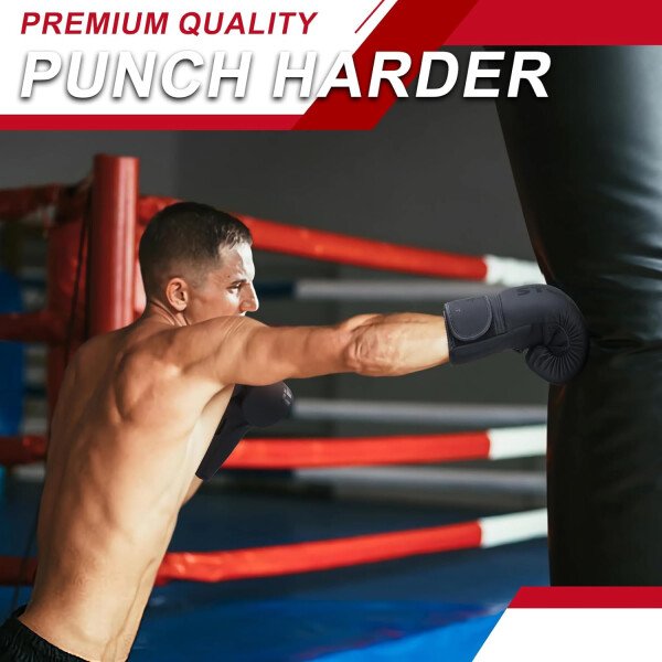 Guantes de boxeo para hombres y mujeres, guantes de entrenamiento de boxeo, guantes de boxeo MMA, Kickboxing, guantes de entrenamiento para boxeo, kickboxing, Muay Thai, MMA - Imagen 7