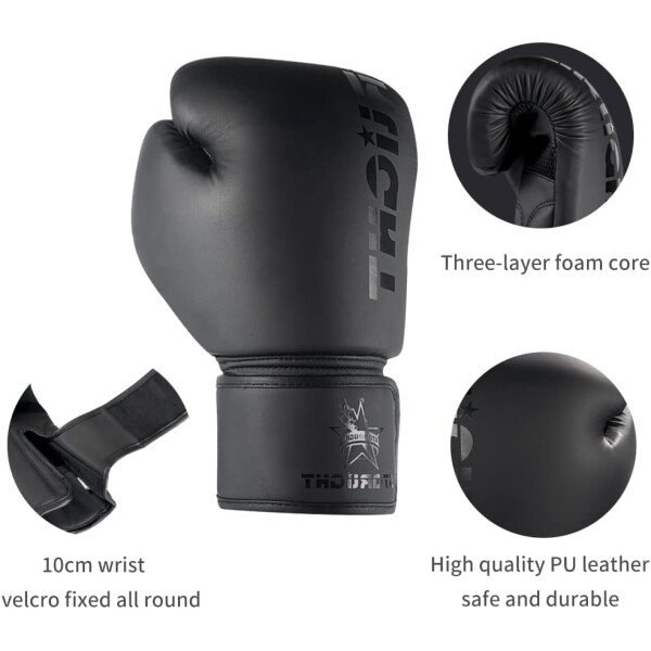 Guantes de boxeo para hombres y mujeres, guantes de entrenamiento de boxeo, guantes de boxeo MMA, Kickboxing, guantes de entrenamiento para boxeo, kickboxing, Muay Thai, MMA - Imagen 29