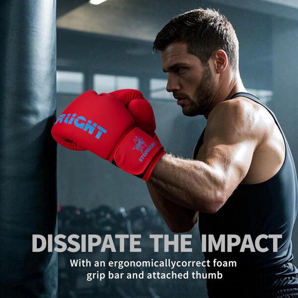 Guantes de boxeo para hombres y mujeres, guantes de entrenamiento de boxeo, guantes de boxeo MMA, Kickboxing, guantes de entrenamiento para boxeo, kickboxing, Muay Thai, MMA - Imagen 31