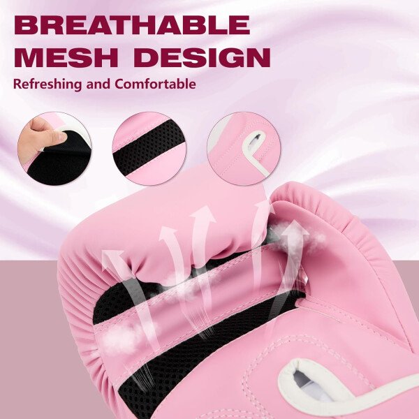 Guantes de boxeo para hombres y mujeres, guantes de entrenamiento de boxeo, guantes de boxeo MMA, Kickboxing, guantes de entrenamiento para boxeo, kickboxing, Muay Thai, MMA - Imagen 38