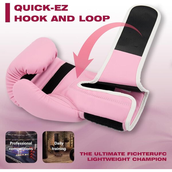 Guantes de boxeo para hombres y mujeres, guantes de entrenamiento de boxeo, guantes de boxeo MMA, Kickboxing, guantes de entrenamiento para boxeo, kickboxing, Muay Thai, MMA - Imagen 39