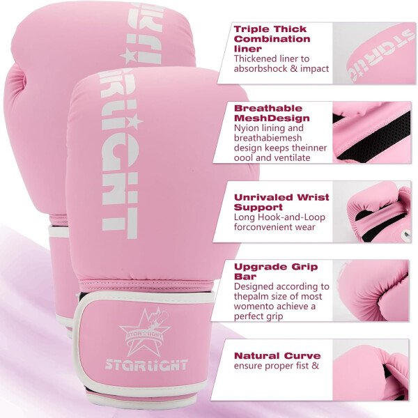 Guantes de boxeo para hombres y mujeres, guantes de entrenamiento de boxeo, guantes de boxeo MMA, Kickboxing, guantes de entrenamiento para boxeo, kickboxing, Muay Thai, MMA - Imagen 40