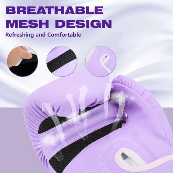 Guantes de boxeo para hombres y mujeres, guantes de entrenamiento de boxeo, guantes de boxeo MMA, Kickboxing, guantes de entrenamiento para boxeo, kickboxing, Muay Thai, MMA - Imagen 46