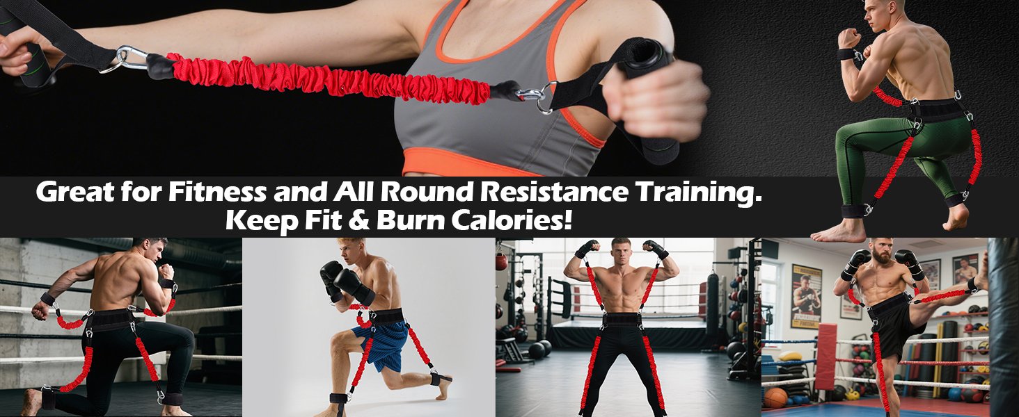 boxing resistance bands boxing equipment martial arts training equipment