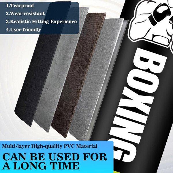 Heavy Freestanding Punching Bag for Adults, 70'' Standing Punching Bag Boxing Bags, Boxing Training Equipment Kickboxing Bags for Training MMA Muay Thai Fitness Home Gym - Imagen 4