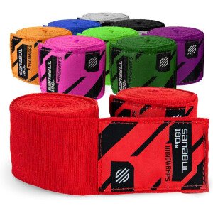 Sanabul - Vendas para mano elásticas profesionales boxeo, kickboxing, Muay Thai y artes marciales mixtas, 180 pulgadas