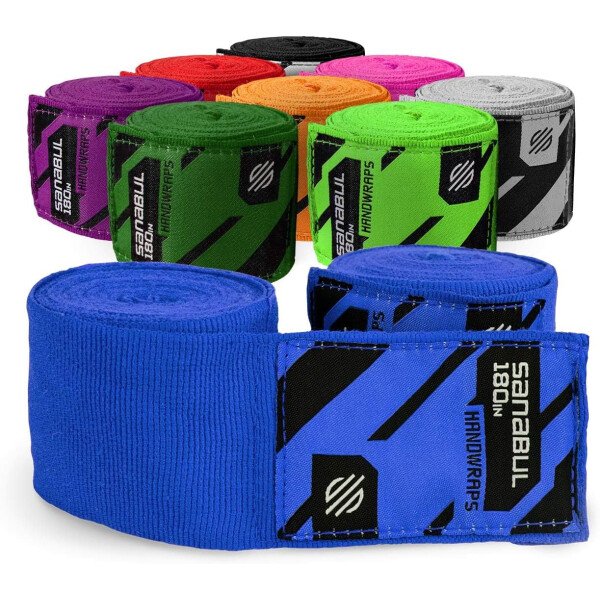 Sanabul - Vendas para mano elásticas profesionales boxeo, kickboxing, Muay Thai y artes marciales mixtas, 180 pulgadas - Imagen 15