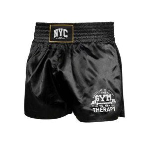 Manfinity Sporsity Pantalones cortos de boxeo minimalistas para hombres, artes marciales Muay Thai, la mejor opción para kickboxing en verano, para volver a la escuela