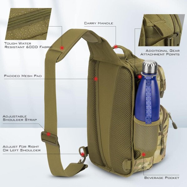 KastKing BlowBak - Bolsa táctica para aparejos de pesca, mochila de pesca ligera, almacenamiento para equipo y equipo, regalo para hombres - Imagen 28