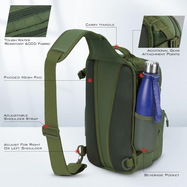 KastKing BlowBak - Bolsa táctica para aparejos de pesca, mochila de pesca ligera, almacenamiento para equipo y equipo, regalo para hombres - Imagen 35