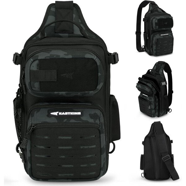 KastKing BlowBak - Bolsa táctica para aparejos de pesca, mochila de pesca ligera, almacenamiento para equipo y equipo, regalo para hombres - Imagen 37