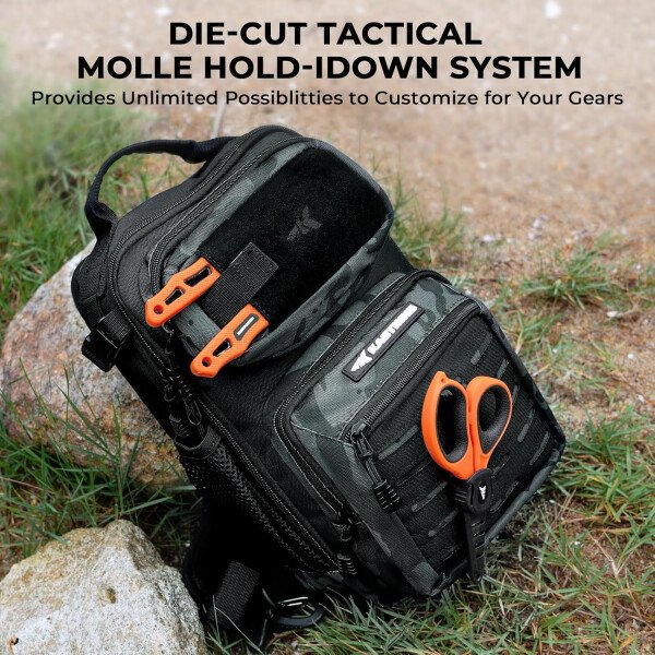 KastKing BlowBak - Bolsa táctica para aparejos de pesca, mochila de pesca ligera, almacenamiento para equipo y equipo, regalo para hombres - Imagen 41