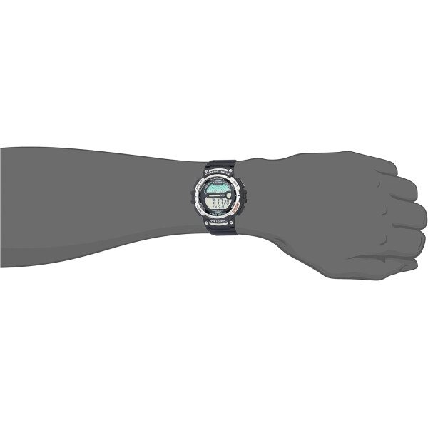 Casio Reloj de cuarzo con temporizador de pesca con correa de resina - Imagen 10