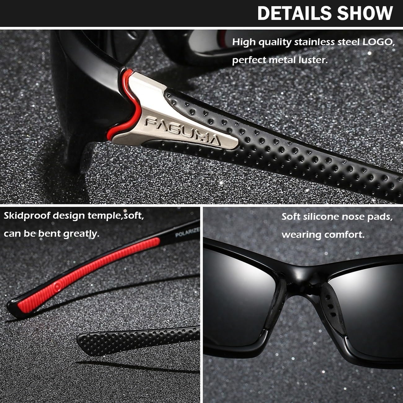 Gafas de sol polarizadas para hombre, ciclismo, conducir, pesca, 100% protección UV - Imagen 21