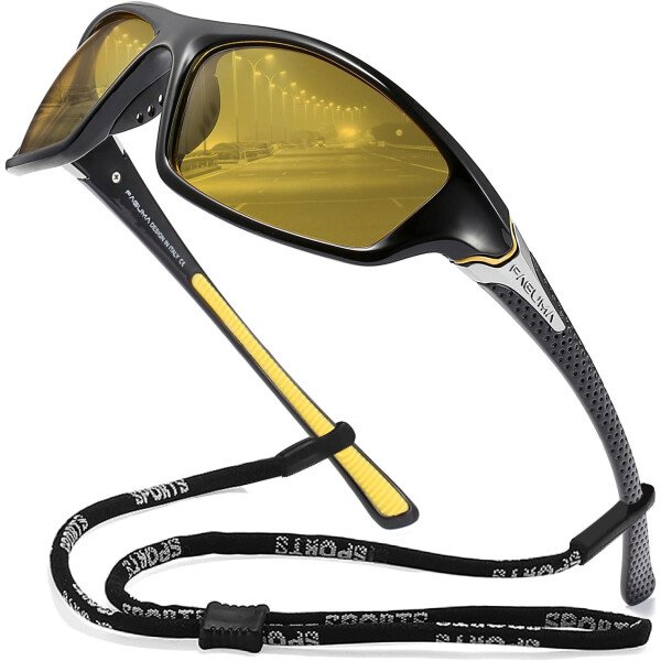 Gafas de sol polarizadas para hombre, ciclismo, conducir, pesca, 100% protección UV - Imagen 29