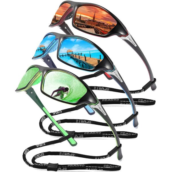 Gafas de sol polarizadas para hombre, ciclismo, conducir, pesca, 100% protección UV - Imagen 33