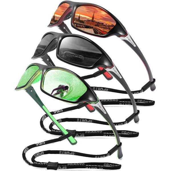 Gafas de sol polarizadas para hombre, ciclismo, conducir, pesca, 100% protección UV - Imagen 39