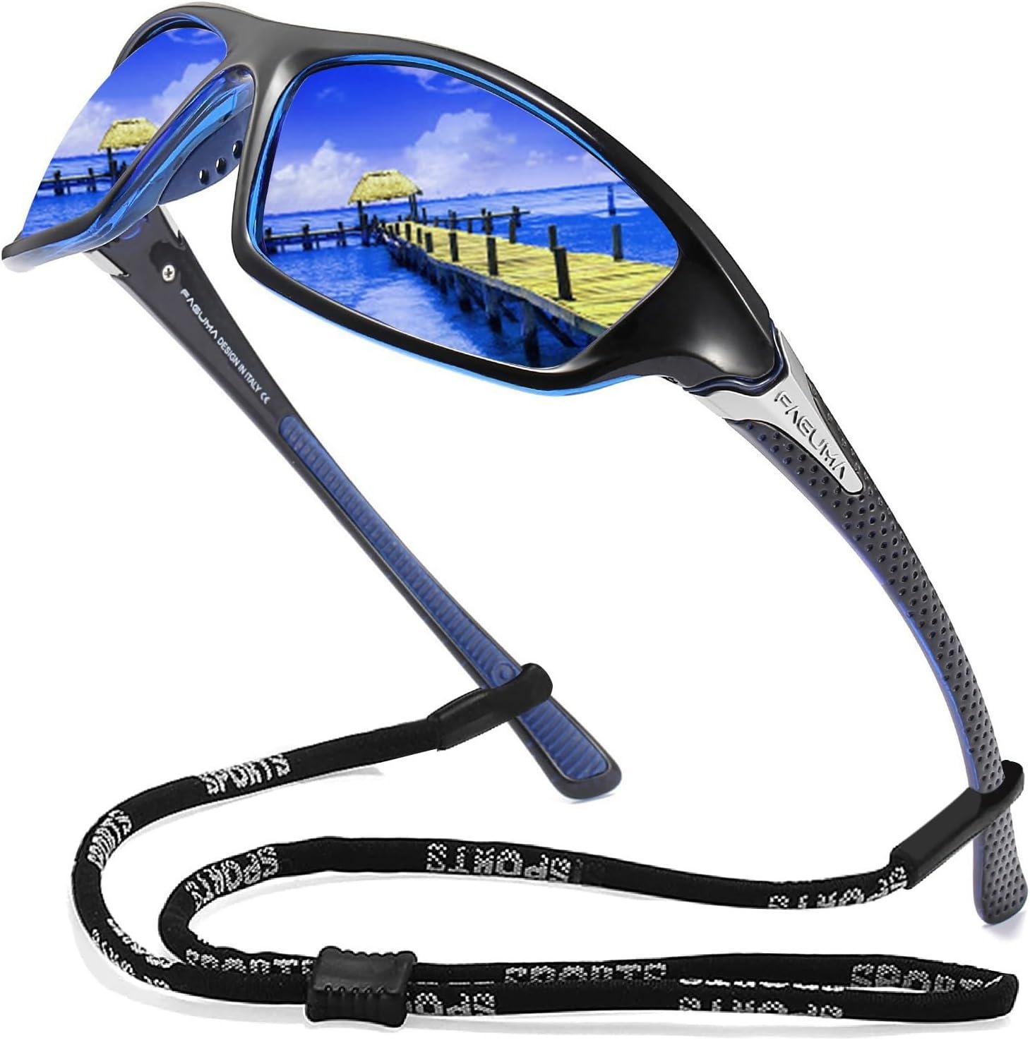 Gafas de sol polarizadas para hombre, ciclismo, conducir, pesca, 100% protección UV - Imagen 47