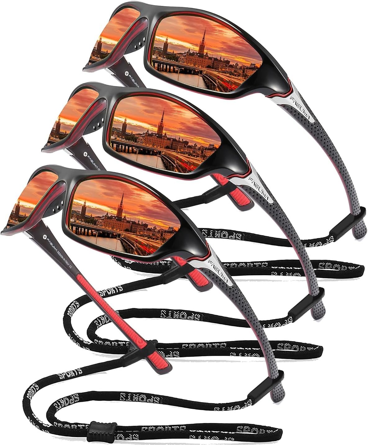 Gafas de sol polarizadas para hombre, ciclismo, conducir, pesca, 100% protección UV - Imagen 57