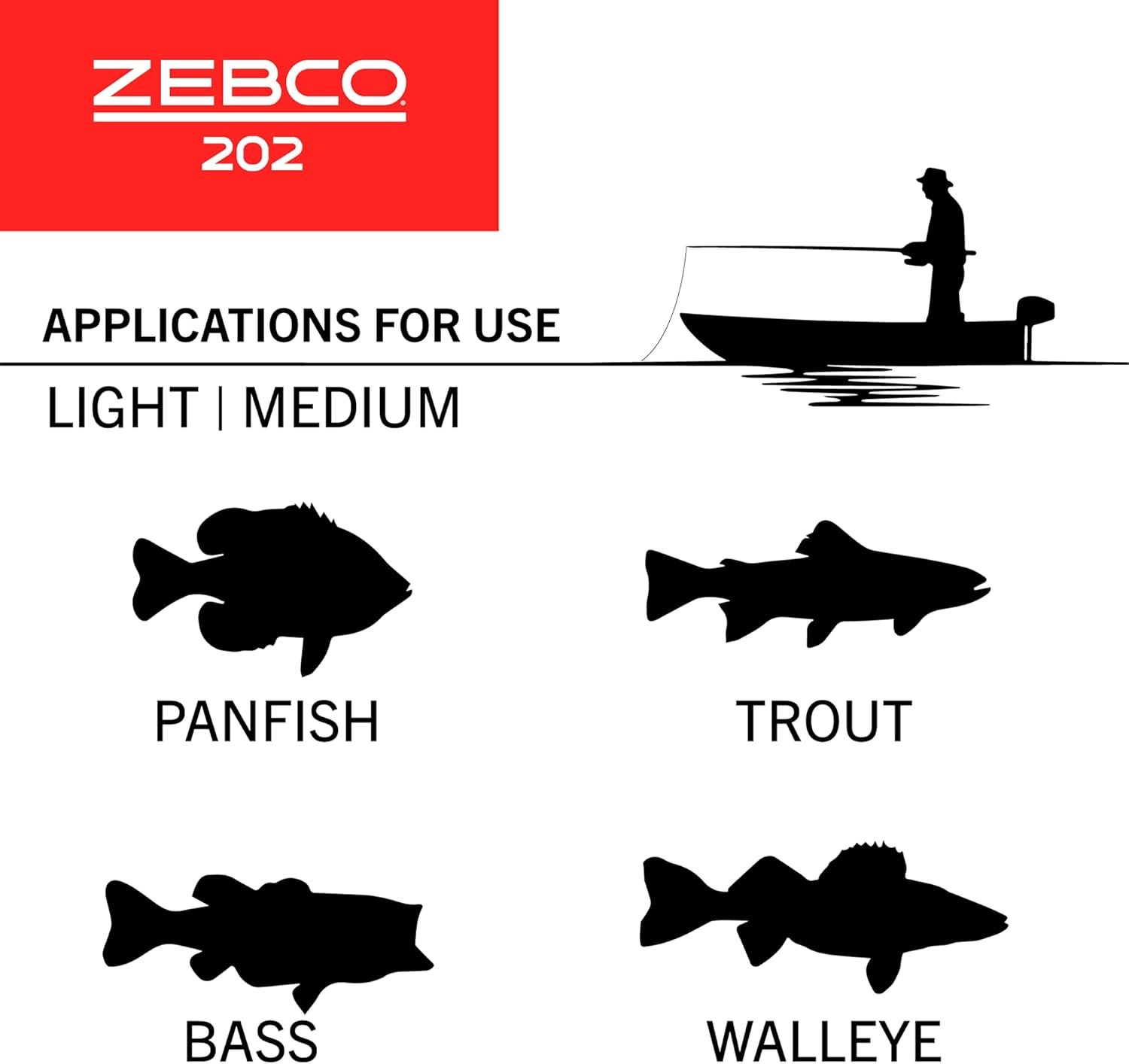 Zebco Carrete de pesca Spincast 202, recuperación a mano derecha, engranajes totalmente metálicos duraderos, pasador de recogida de acero inoxidable, predistribuido con línea de pesca Zebco de 10 - Imagen 5