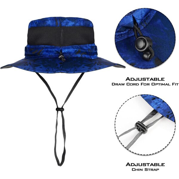 KastKing Sol Armis UPF 50 Boonie - Sombrero de protección solar, pesca, playa y senderismo, remo, remo, kayak - Imagen 28
