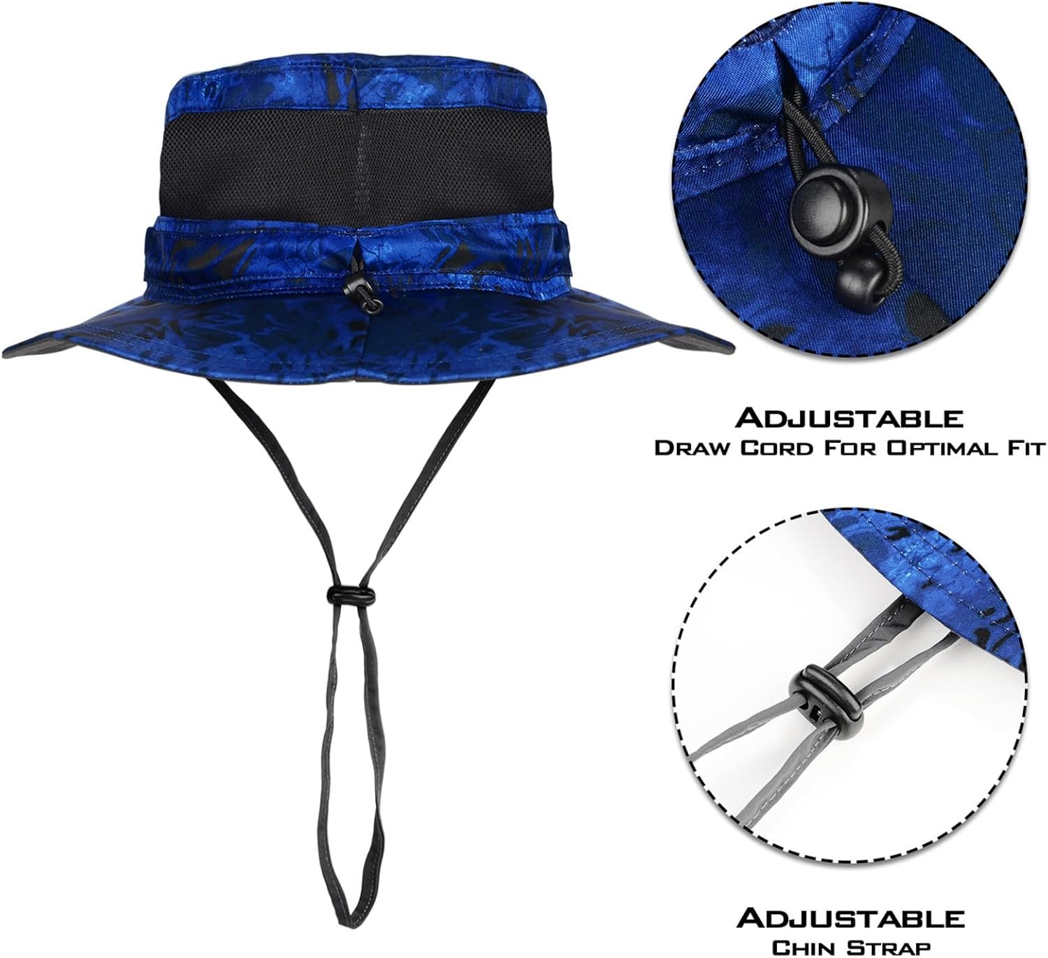 KastKing Sol Armis UPF 50 Boonie - Sombrero de protección solar, pesca, playa y senderismo, remo, remo, kayak - Imagen 28