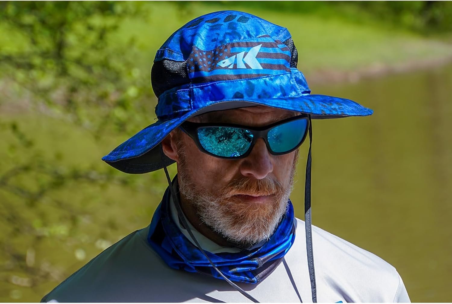 KastKing Sol Armis UPF 50 Boonie - Sombrero de protección solar, pesca, playa y senderismo, remo, remo, kayak - Imagen 32