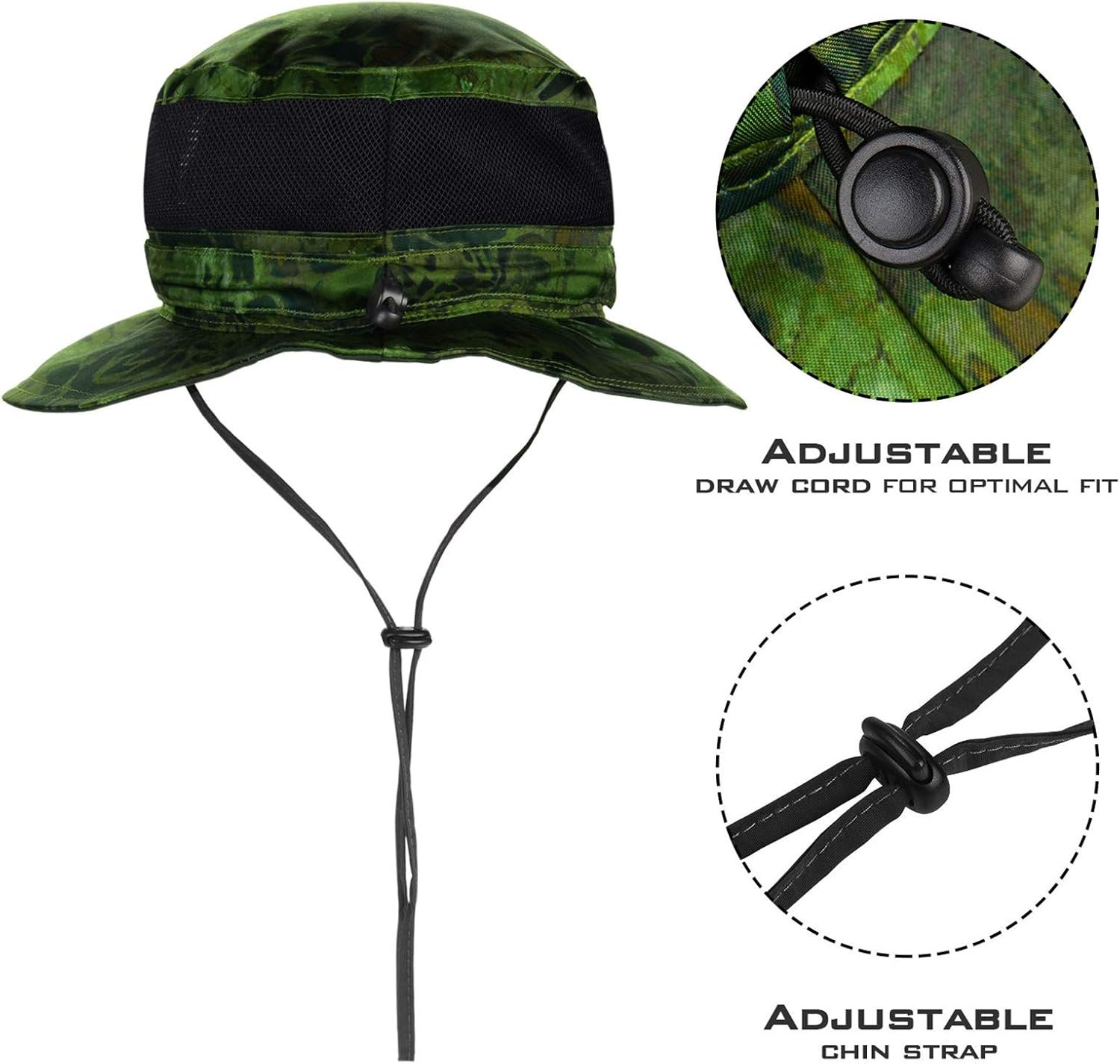 KastKing Sol Armis UPF 50 Boonie - Sombrero de protección solar, pesca, playa y senderismo, remo, remo, kayak - Imagen 43