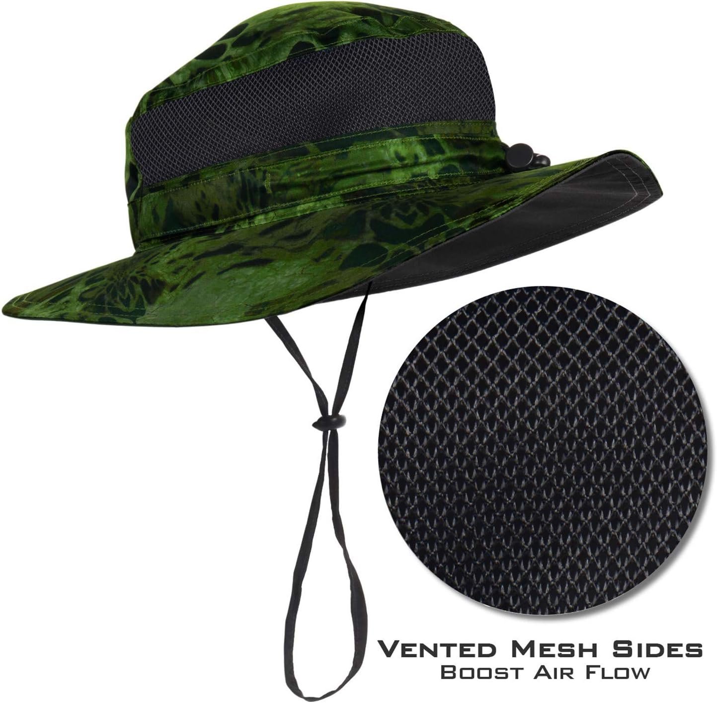 KastKing Sol Armis UPF 50 Boonie - Sombrero de protección solar, pesca, playa y senderismo, remo, remo, kayak - Imagen 44