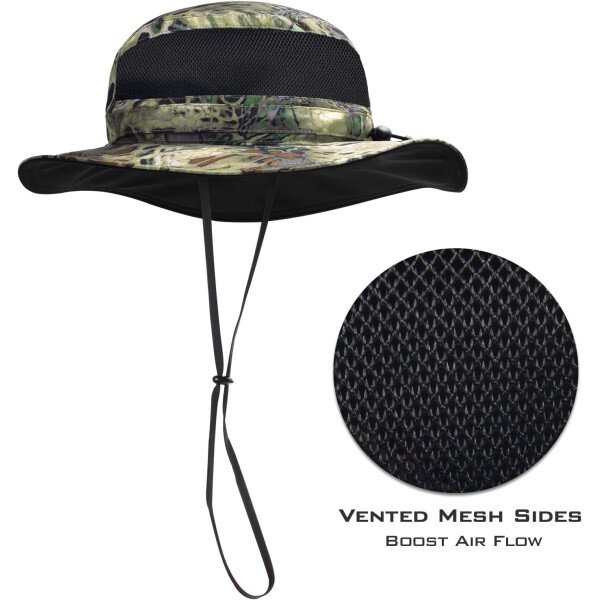 KastKing Sol Armis UPF 50 Boonie - Sombrero de protección solar, pesca, playa y senderismo, remo, remo, kayak - Imagen 54
