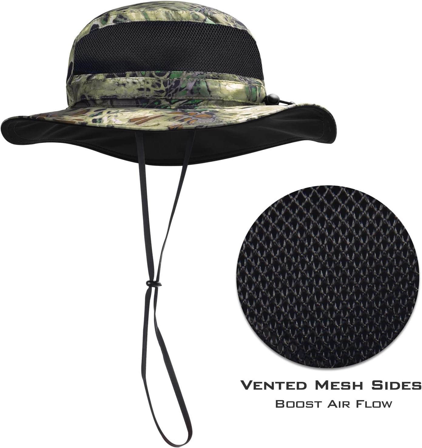 KastKing Sol Armis UPF 50 Boonie - Sombrero de protección solar, pesca, playa y senderismo, remo, remo, kayak - Imagen 54
