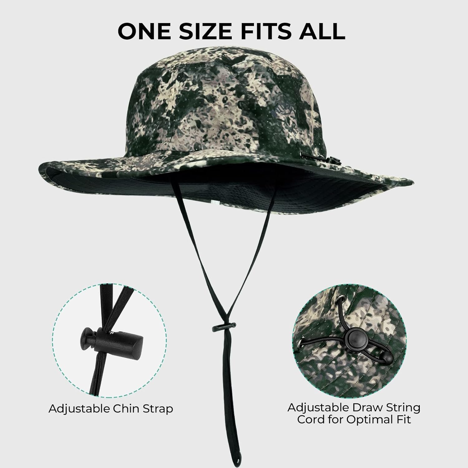 KastKing Sol Armis UPF 50 Boonie - Sombrero de protección solar, pesca, playa y senderismo, remo, remo, kayak - Imagen 62