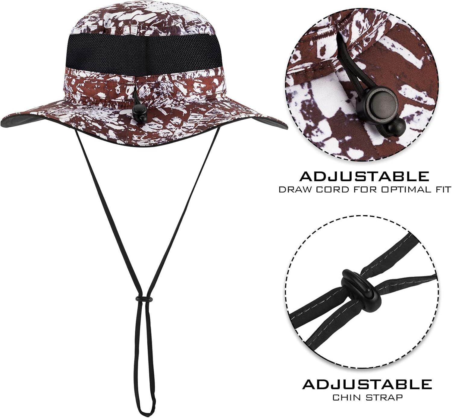 KastKing Sol Armis UPF 50 Boonie - Sombrero de protección solar, pesca, playa y senderismo, remo, remo, kayak - Imagen 65