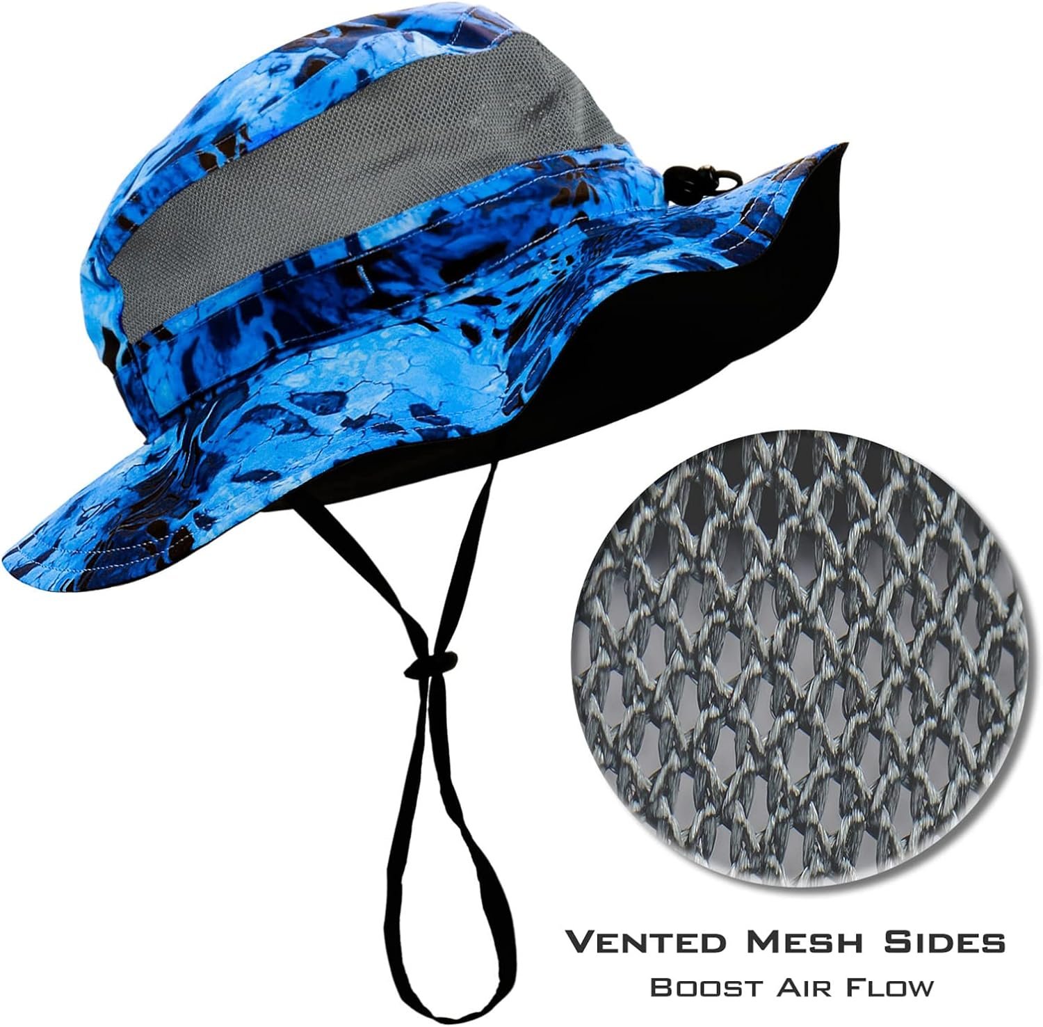 KastKing Sol Armis UPF 50 Boonie - Sombrero de protección solar, pesca, playa y senderismo, remo, remo, kayak - Imagen 81