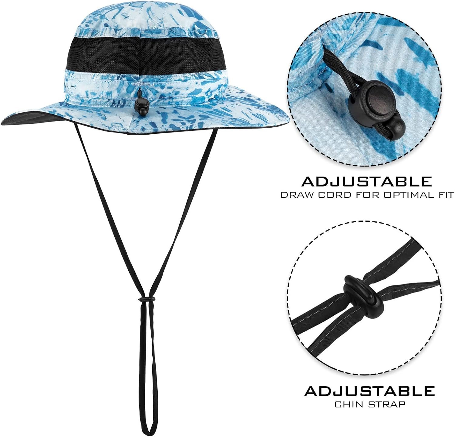 KastKing Sol Armis UPF 50 Boonie - Sombrero de protección solar, pesca, playa y senderismo, remo, remo, kayak - Imagen 84