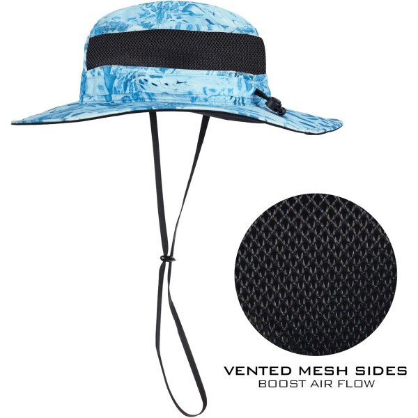 KastKing Sol Armis UPF 50 Boonie - Sombrero de protección solar, pesca, playa y senderismo, remo, remo, kayak - Imagen 85