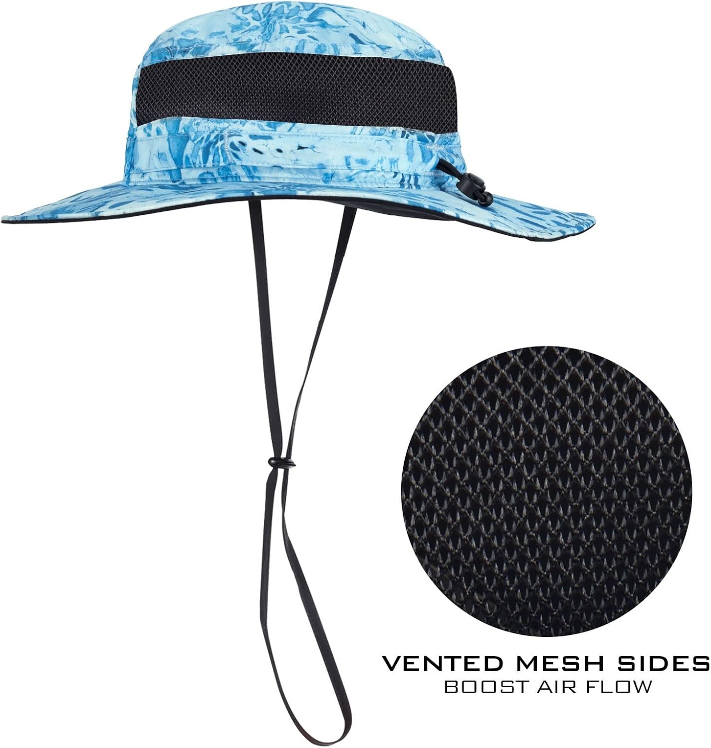 KastKing Sol Armis UPF 50 Boonie - Sombrero de protección solar, pesca, playa y senderismo, remo, remo, kayak - Imagen 85